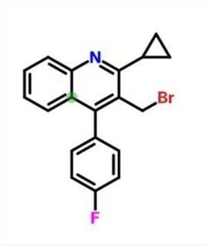 3- (bromometil) -2-ciklopropil-4- (4'-fluorofenil) kinolin CAS NO.154057-56-4
