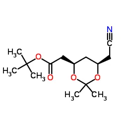 (4R,6R)-tert-butil-6-cianometil-2,2-dimetil-1,3-dioksan-4-acetat ŠT. CAS.{{ 10}}
